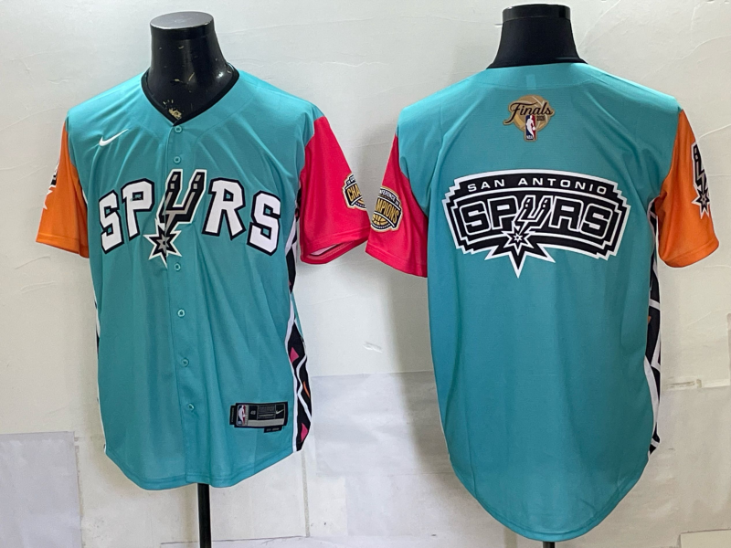 Men San Antonio Spurs blank green Nike 2026 NBA Jersey 0705